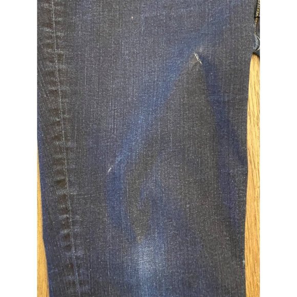 Talbots Petites 16P Blue Jeans Button-Accent Cropped Straight Jeans - Picture 15 of 16